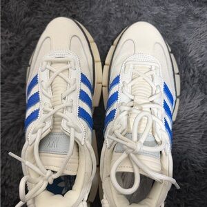 IVY PARK Cream and Blue Women's Sneakers